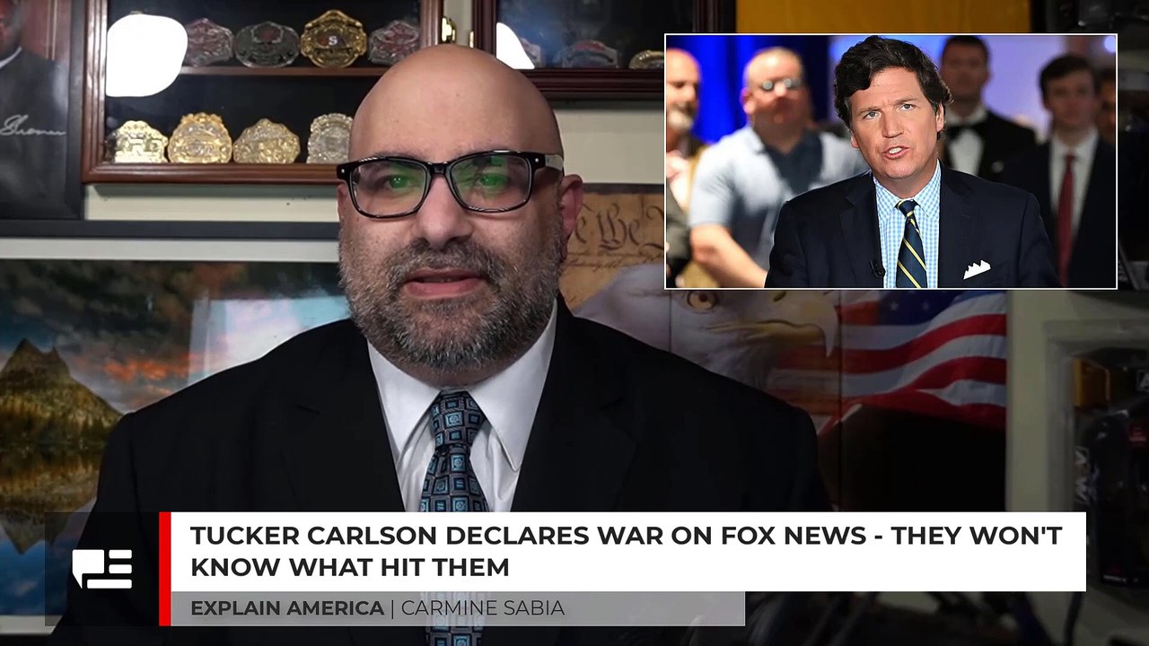 Tucker Carlson Declares War On Fox News - They Won't Know What Hit Them