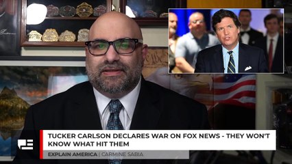 Tucker Carlson Declares War On Fox News - They Won't Know What Hit Them
