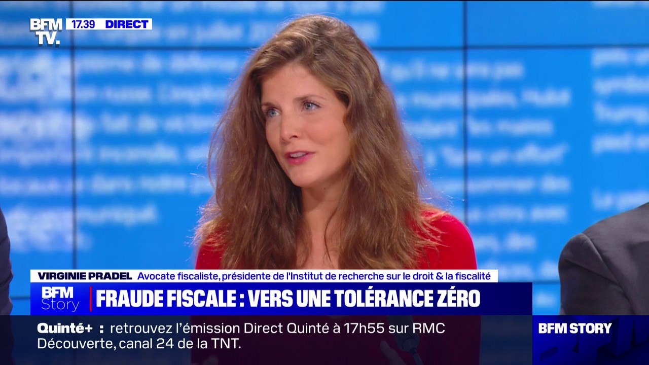 Fraude fiscale: "La majorité des redressements sont liés à des désaccords d'interprétation" pour Virginie Pradel (avocate fiscaliste)