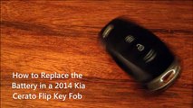 2014 Kia Cerato Key Fob Battery Replacement