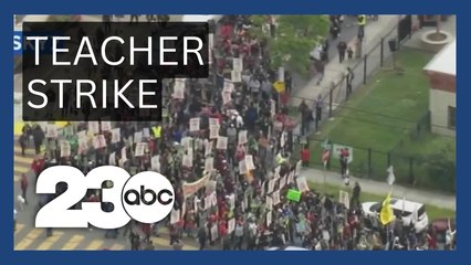Oakland teacher strike continues for 3rd day