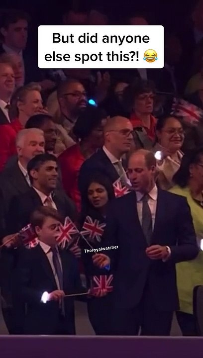 Príncipe George e príncipe William