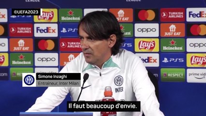 Inzaghi : "Il ne doit pas y avoir de peur"