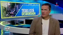 Cientos de migrantes llegan a Brownsville, Texas