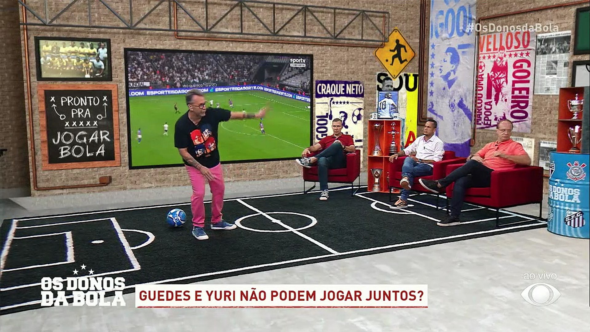 Não podem jogar juntos, é? Como Yuri Alberto e Róger Guedes