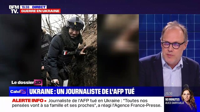 Guerre en Ukraine : Le journaliste de l'AFP Arman Soldin tué dans une frappe de roquettes