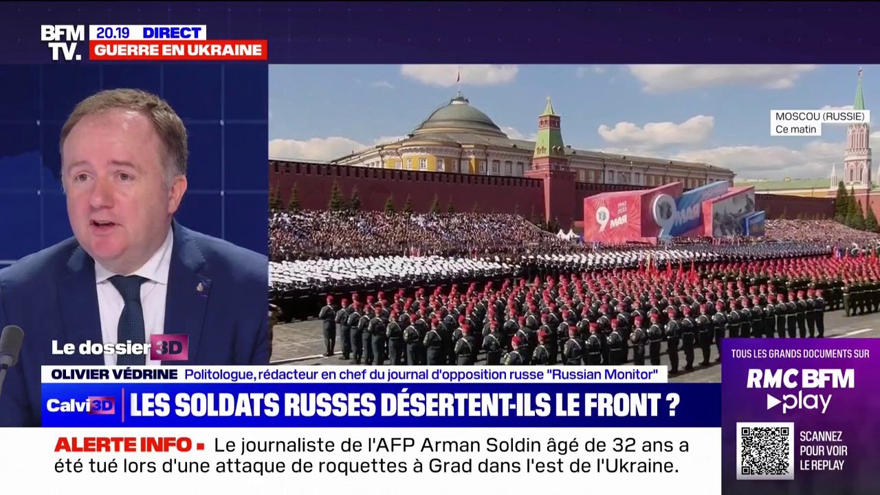 Russie: "L'armée ne veut pas payer pour une défaite en Ukraine" estime Olivier Védrine, rédacteur en chef du journal d'opposition russe Russian Monitor