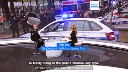 Drop your weapons: Serbia starts guns amnesty after two mass shootings shock nation