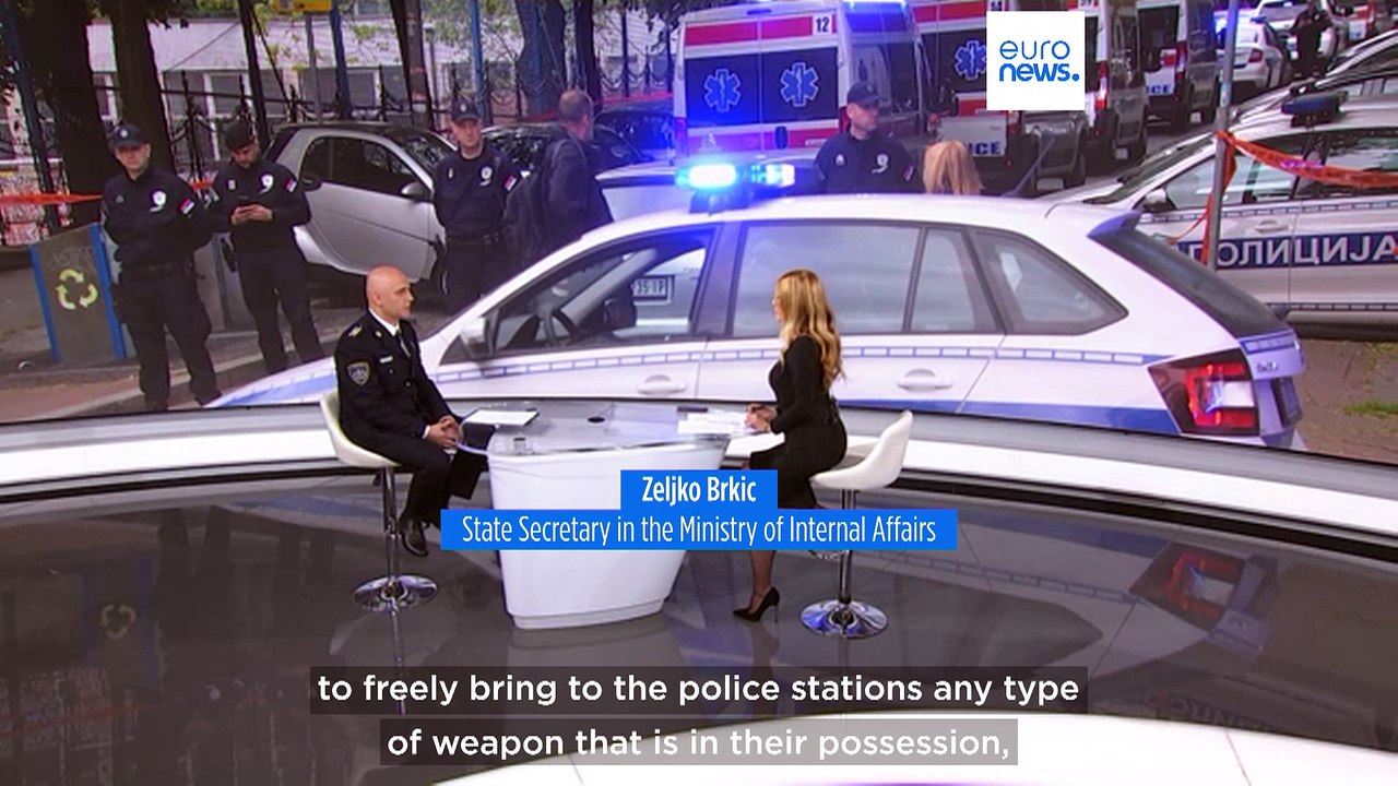 Drop your weapons: Serbia starts guns amnesty after two mass shootings shock nation