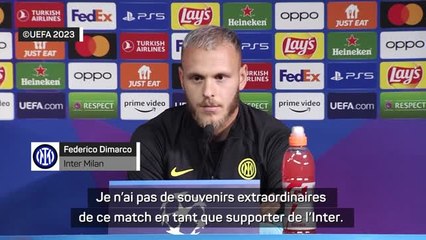 Demies - Dimarco sur la revanche de 2003 : "Pas un bon souvenir pour moi"