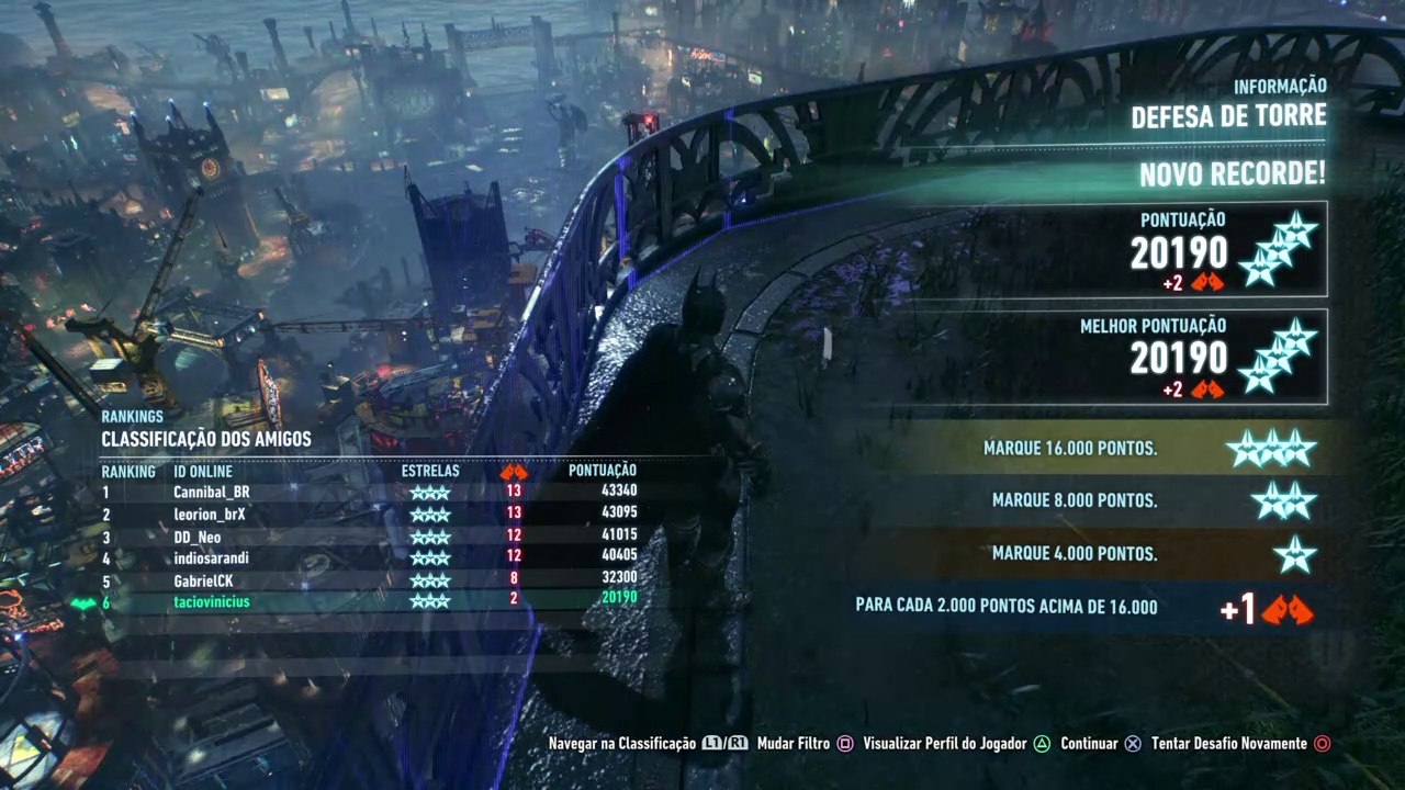 AR Challenges - Tower Defense - 3 stars - Batman: Arkham Knight