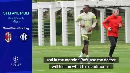 Descargar video: Pioli gives injury update on Leao ahead of UCL semi-final