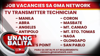 Job Vacancies sa GMA Network | UB