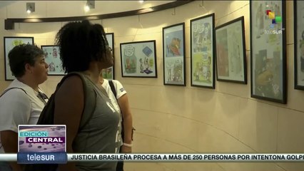 Exposición de humorismo gráfico resalta trascendencia del Código de las familias vigente en Cuba