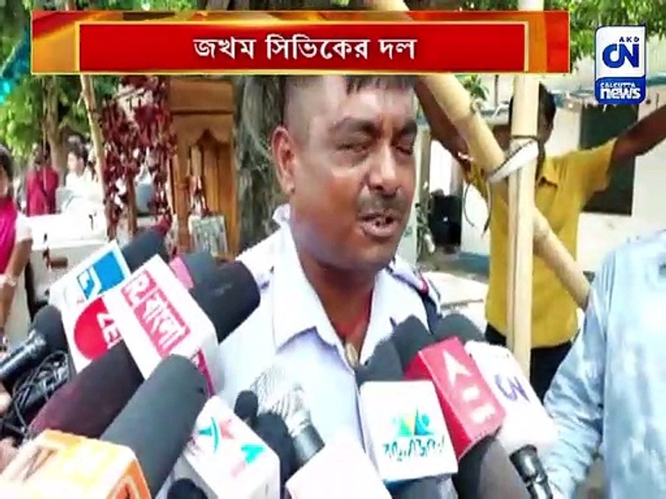 সংঘর্ষে অটো চালক-সিভিক! জখম সিভিকের দল