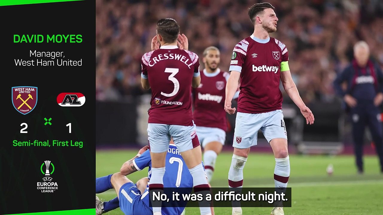 Moyes thinks semi-final 'is evenly balanced' after comeback win