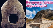 Exhibirán en Museo Regional de los Pueblos de Morelos pieza robada en Chalcatzingo hace 50 años