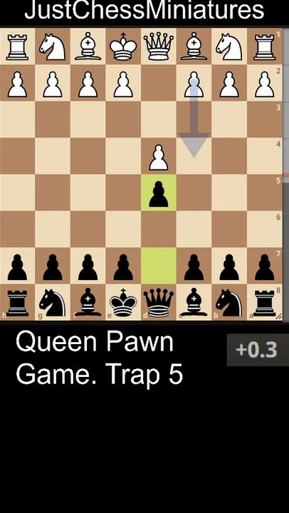 Queen Pawn Game. Trap 5