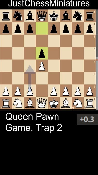 Queen Pawn Game. Trap 2