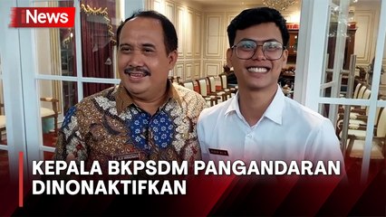 Dugaan Intimidasi dan Pungli Viral, Kepala BKPSDM Pangandaran Dinonaktifikan