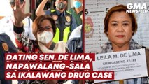 Dating Sen. De Lima, napawalang-sala sa ikalawang drug case | GMA News Feed