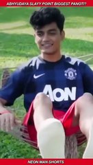 Abhyudaya Slayy Point BIGGEST PANOTI?|MI vs RCB IPL Match Reaction| Slayy Facts #shorts