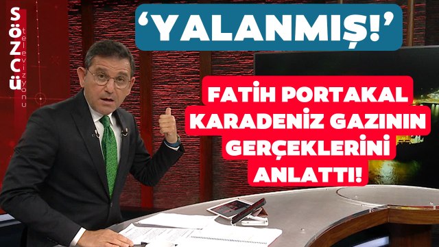 'Karadeniz Gazı' da İthalmiş! Fatih Portakal 'Bu da Yalanmış' Diyerek Tek Tek Anlattı!
