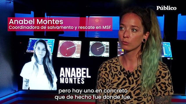 Anabel Montes, responsable de rescates en MSF: Cuando le dimos la vuelta a ese cuerpo me quedé en shock. Estaba muy embarazada