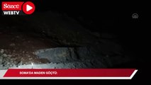 Soma'da maden göçtü: 1 işçi hayatını kaybetti, 3 işçi yaralandı