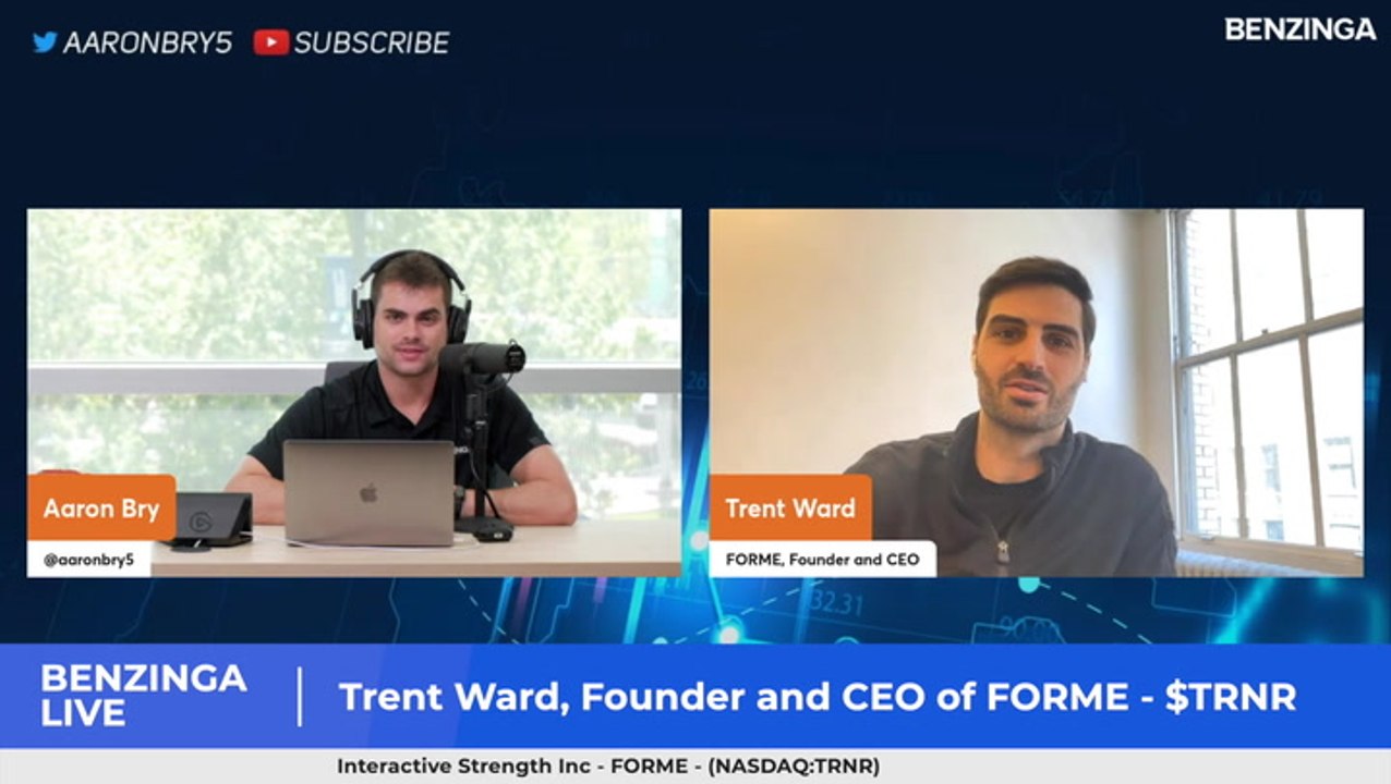 Trent Ward, Founder and CEO of recent IPO FORME - $TRNR - video Dailymotion