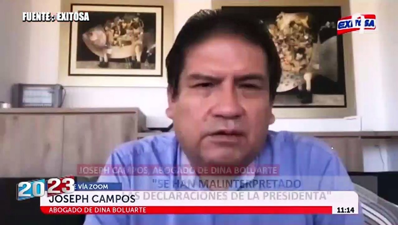 Abogado de Dina Boluarte: "Se han malinterpretado las declaraciones de la presidenta"