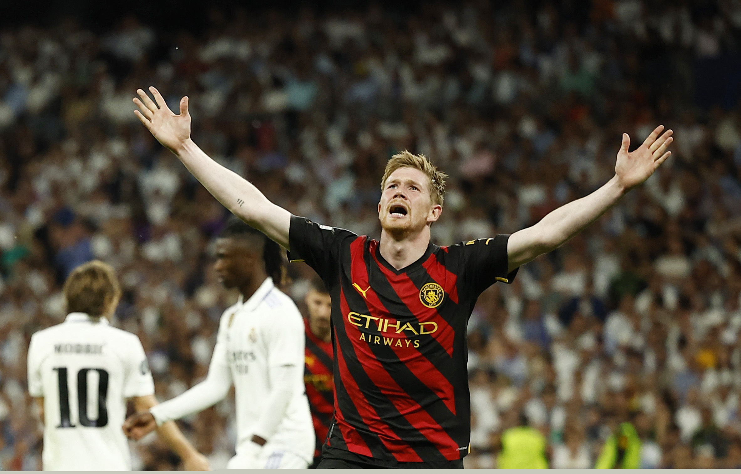 Ligue des Champions : City parvient à accrocher le Real au Bernabeu