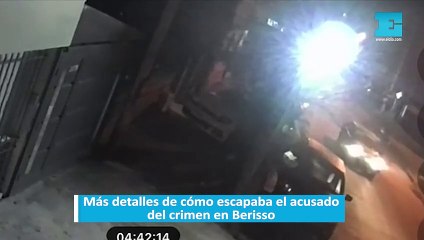 Más detalles de cómo escapaba el acusado del crimen en Berisso