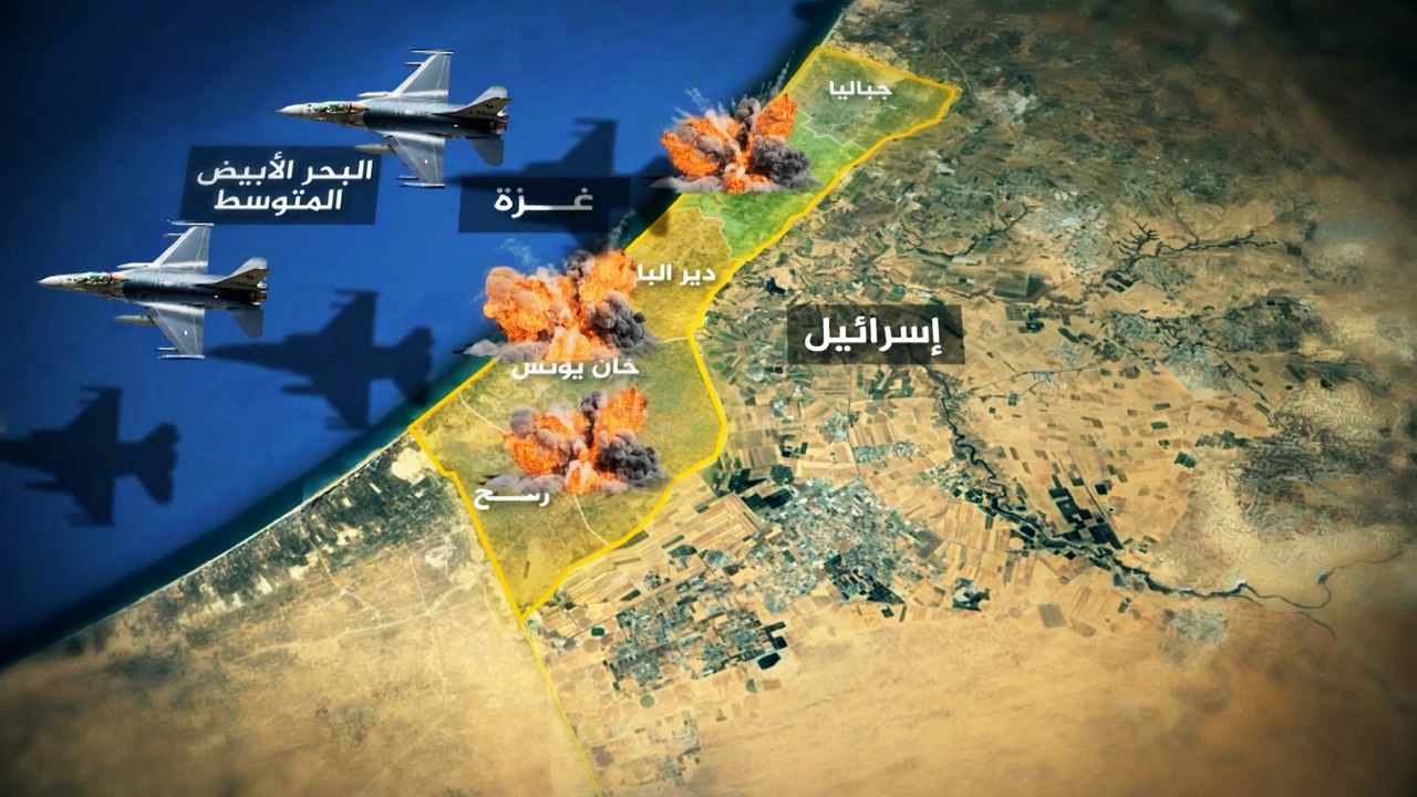 تفاصيل الهجوم الإسرائيلي على قطاع غزة