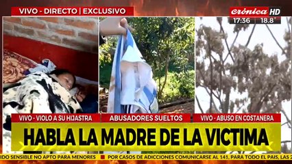 Violó a su hijastra: habla la madre de la víctima