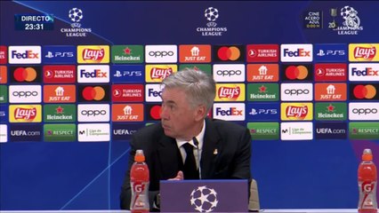 Rueda de prensa Carlo Ancelotti