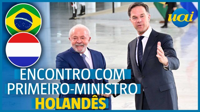 Lula recebe primeiro-ministro holandês em Brasília
