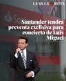 Santander madruga a competencia con preventa de boletos para concierto de Luis Miguel