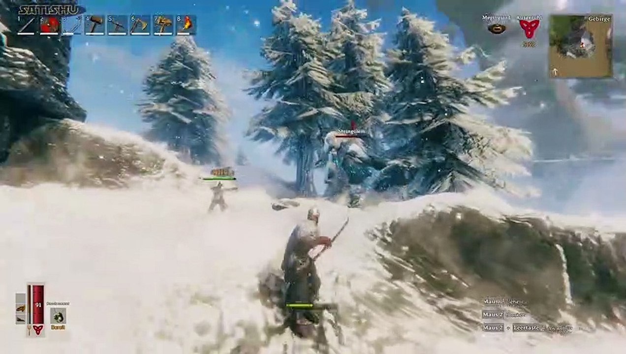 Auf dem Hügel ist der Golem los. Valheim #181