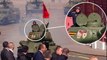 Russia's Victory Day parade mocked for featuring only one tank