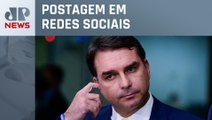 TSE condena Flávio Bolsonaro por associar Lula ao demônio