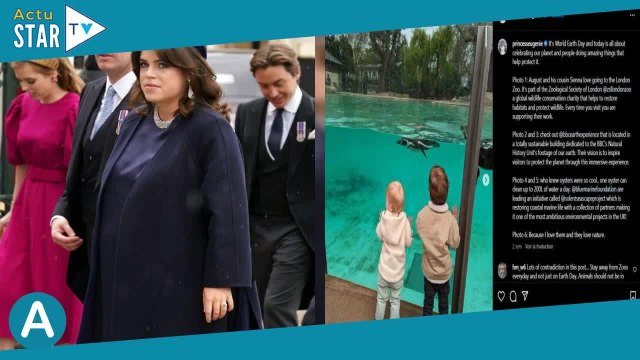 Eugenie d'York : la princesse dévoile de rarissimes photos de son fils August