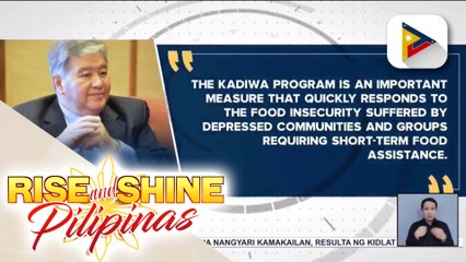 BSP, binigyang-diin ang malaking tulong na hatid ng Kadiwa stores