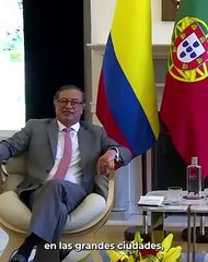 Más mentiras de Gustavo Petro en Portugal