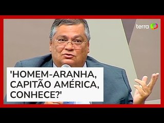 Flávio Dino ironiza senador Marcos do Val: 'Se o senhor é da SWAT, eu sou dos Vingadores'