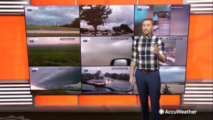 Strong thunderstorms strike Kansas communities with wind and hail