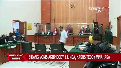 BREAKING NEWS - Momen AKBP Dody Masuki Ruang Sidang, Beri Hormat pada Majelis Hakim