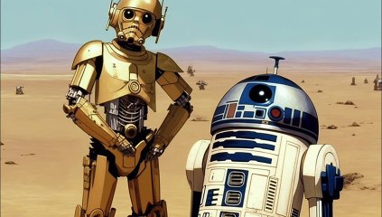 Star Wars as 90s anime film by AI