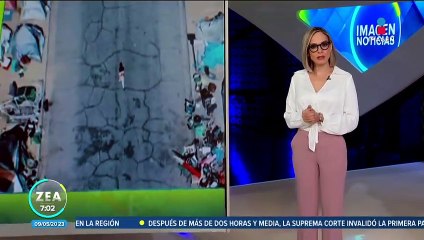 Migrantes instalan campamento en San Diego, California