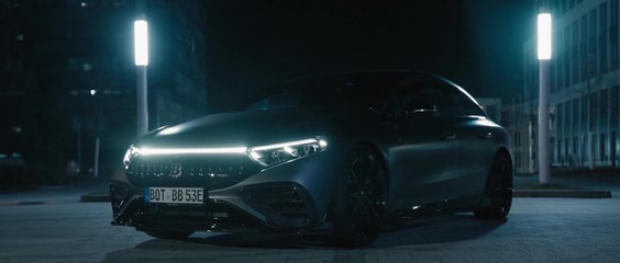 BRABUS MASTERPIECE based on the Mercedes EQS 53 4MATIC+ Trailer